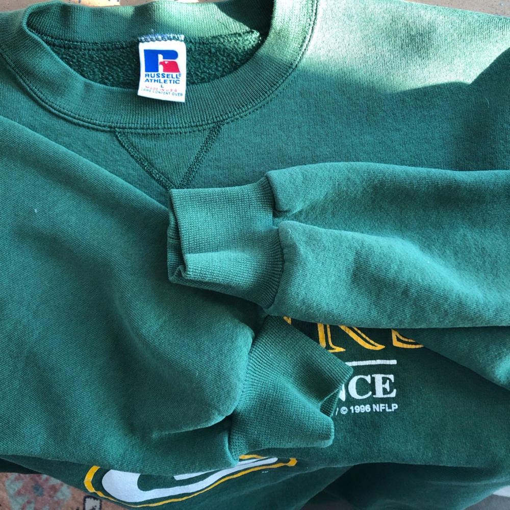 Vintage Green Bay Packers Crewneck - Picture 4 of 5